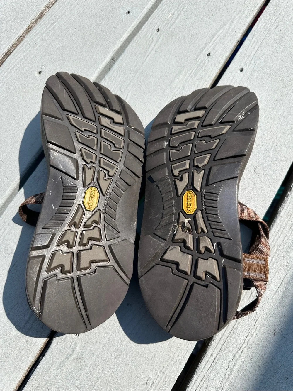 Chaco Men's Brown Adjustable Strap Sandals